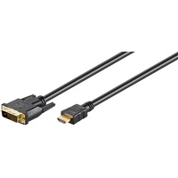 MicroConnect Videokabel-Adapter DVI-D HDMI Schwarz