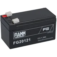 Fiamm Blei-Akku FG20121 Pb 12V / 1,2Ah Faston 4,8