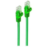 ShiverPeaks BASIC-S Patchkabel Kat. 6A, U/UTP, grün, 30,00 m