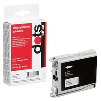 Dots schwarz Tintenpatrone ersetzt brother LC-1000BK