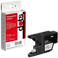 Dots schwarz Tintenpatrone ersetzt brother LC-1240BK
