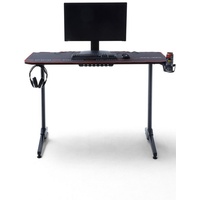 DXRacer Gaming Desk MAX1 Schreibtisch 140x65cm schwarz/schwarz (GD2000-Max1)