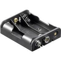 Goobay 11984 Batteriehalter 3x AA Mignon
