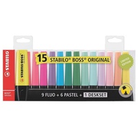 Stabilo 15er-Pack Textmarker »BOSS® Original«