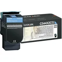 Lexmark Toner C544X2CG cyan hohe Kapazität