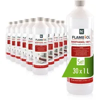 Höfer Chemie 30x 1 L Bioethanol Hochrein 100 %