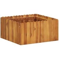 VidaXL Garten-Hochbeet 50 x 50 x 25 cm Massivholz