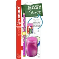 Stabilo EASYgraph in pink geeignet für Linkshänder 3er-Set, Radierer,