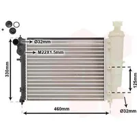Van Wezel Kühler, Motorkühlung *** IR PLUS ***