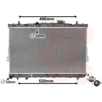 Van Wezel Kühler, Motorkühlung *** IR PLUS ***