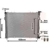 Van Wezel Kühler, Motorkühlung *** IR PLUS ***