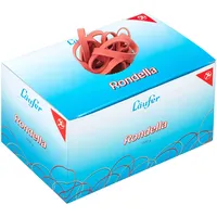Läufer Gummibänder Rondella rot 6,0 mm, Ø 125,0 mm,