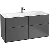 Villeroy & Boch Finion Waschtischunterschrank F05000GK 119,6x59,1x49,8cm, Anthracite Matt
