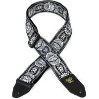 Ernie Ball Jacquard-Gitarrengurt - Silver Orleans