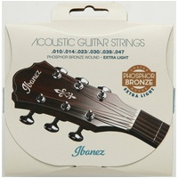 IBANEZ Saiten Set für 6 String - .010/.014/.023/.030/.039/.047 Phosphor/Bronze
