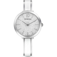 Swarovski Crystalline Delight Uhr, Metallarmband, Weiss, Edelstahl