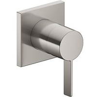 Keuco Ixmo Fertigmontageset 59551059502 Unterputz-Brause-Einhebelmischer, eckig, Nickel gebürstet