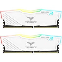 Team Group T-Force Delta RGB weiß DIMM Kit 16GB,