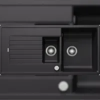 Blanco Zia 6 S schwarz + Excenterbetätigung