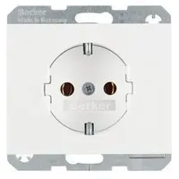 Berker Schuko-Steckdose Unterputz polarweiß 1 St.