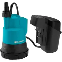 Gardena Akku-Klarwasser-Tauchpumpe 2000/2 18V P4A solo