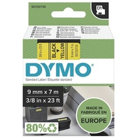 Dymo D1 Beschriftungsband, 9mm, schwarz/gelb (40918 / S0720730)