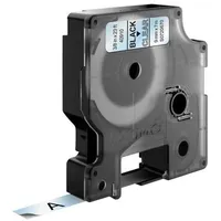 Dymo Schriftband 40910 Schwarz auf Transparent 9 mm 7