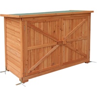 MCombo - m Gartenschrank Gerätescharank Gerätehaus Geräteschuppen Gartenhaus Holz