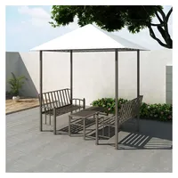 VidaXL Gartenpavillon mit Tisch und Bänken 2,5x1,5x2,4 m