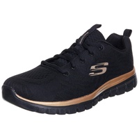 SKECHERS Graceful - Get Connected Black / Rose Gold