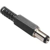 BKL Electronic 072611 Niedervolt-Steckverbinder Stecker, gerade 6.3 mm 3