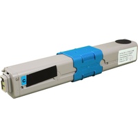 W&P Recycling Toner für Oki 44469706 cyan