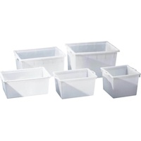 Graf Kunststoffbehälter eckig 80 l PE natur L770xB500xH310mm konische