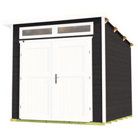 Weka Gartenhaus 264 2,35 x 2,39 m anthrazit