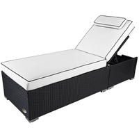 RS Trade Sonnenliege Verona High - Schwarz