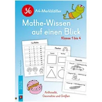 Verlag An der Ruhr 36 A4-Merkblätter Mathe-Wissen auf einen