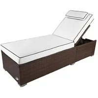 RS Trade Verona High Sonnenliege 200 x 70 x