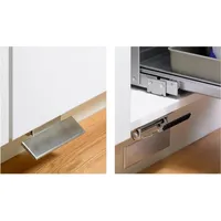 Hettich Abfallsystem-Nachrüst Fusspedal InnoTech Pull 9111679 Edelstahl