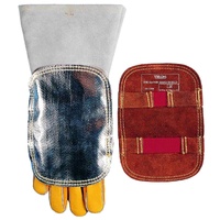 Weldas Handschutz Rindspaltleder m.alumisiertem PFR Schutz