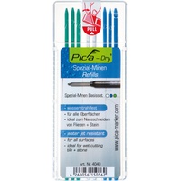 Pica Ersatzminenset wasserfest weiß, grün, blau