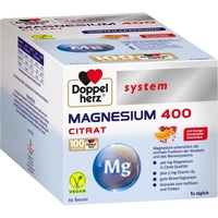 Queisser Doppelherz Magnesium 400 Citrat system Granulat 60 St