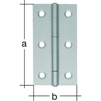 GAH Alberts Scharnier H.60mm B.34mm S.1,5mm VA schmal GAH