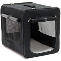 Fudajo Wiltec Faltbare Transportbox für Haustiere, Größe S (42x36x41