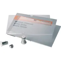 Durable Türschild Crystal Sign 10,5 x 10,5 cm 1
