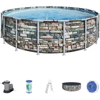 BESTWAY Power Steel Frame Pool Set 549 x 132