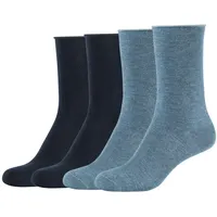 S.Oliver Socken 4er Pack 35/38 stone melange+navy - 35-38