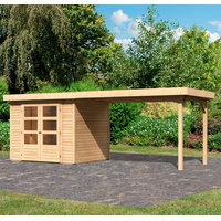 Karibu Arnis 3 5,29 x 2,38 m natur inkl.