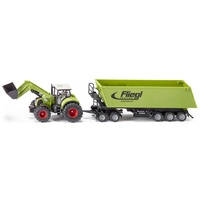 Siku 1949 - Traktor mit Frontlader Dolly und Muldenkipper