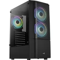 AeroCool Quantum Mesh ATX mATX, Mini-ITX), PC Gehäuse, Schwarz