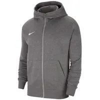 Nike Park 20 Fleece Kapuzenjacke Kinder charcoal heathr/white S